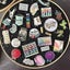 blackbrooch Hanging Wall Display Storage Jewelry Holder Enamel Earrings Neck Carousel 1