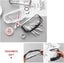 Transparent Pencil Case black White Carousel 4