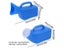 1000ml/1200ml Car Urinal Urine Bottle Portable Plastic Mobile Urinal Toilet Carousel 7