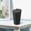 Car Trash Can With Lid Small Car Cup Holder Trash Bin Car Door Pocket Garbage Carousel 5