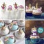 Set Of 4 Mini Unicorn Silicone Mold Unicorn Ears Horn Rainbow Flowers And L Carousel 3