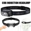 Mini Rechargeable Sensor Headlamp LED Work Light Outdoor Camping Fishing Light Carousel 3