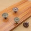 4pcs Pull Drawer Knob With Flowers Pattern Antique Brass Door Handles Cabinet Carousel 2