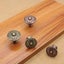 4pcs Pull Drawer Knob With Flowers Pattern Antique Brass Door Handles Cabinet Carousel 3
