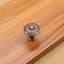 4pcs Pull Drawer Knob With Flowers Pattern Antique Brass Door Handles Cabinet Carousel 5