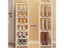 Shoe Organizer Space Saving Shoe Rack Wall Corner Shoe Shelf Adjustable Shoe Carousel 5