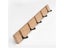 Wall Clothes Hooks Solid Wood Wall Hooks Towel Coat Clothe Racks Hook Shelf Carousel 3