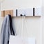 Wall Clothes Hooks Solid Wood Wall Hooks Towel Coat Clothe Racks Hook Shelf Carousel 5