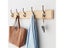 Wall Hook Towel Hooks Clothes Hanger Coat Rack Key Holder Bathroom Accessories Carousel 4