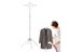 160cm Adjustable Clothes Steamer Rack Telescopic Vertical Fabric Hanging And Carousel 5