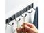 Black Robe Hook Wall Hook Towel Hook For Bathroom Aluminum Alloy Coat Hook Key Carousel 4