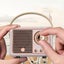 Retro Wireless Bluetooth Speaker Mini Portable Mobile Phone Subwoofer Outdoor Carousel 2