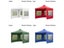 Portable Outdoor Canopy Tent Side Wall Carport Garage Big Tarp Enclosure Carousel 6