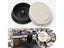 Practical 60/80mm Desk Table Plastic Cable Hole Cover PC Computer Desk Round Carousel 7