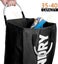 Laundry Hamper Foldable Laundry Bag Storage Bag With Handle 40l For Home Black Carousel 2