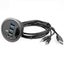 Usb 3.2 Gen 1 In-wall Desktop Hub Card Reader In-wall Desktop Charger Usb 3 Carousel 3