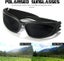 Two Polarizing Lenses Y2k Surround Sunglasses Fashion Polarizing Uv400 Futuris Carousel 3