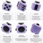 4pcs Anti-stress Cube Decompression Cube Toy With 6 Soothing Modules Anti-an Carousel 3