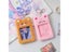 Kawaii Dog Cat Yellow Rabbit Plush Photocard Holder Photo Bus Card Protective Carousel 7