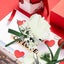 4pcs Fake Silk Flower Men Wedding Corsage 12*7cm Durable Bridal Corsage Lapel Carousel 4