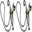 2pcs Magnetic Curtain Tiebacksbronze Color Magnetic Curtain Tiebacks Magnetic Carousel 3