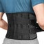 Black -s Lumbar Support Belt Lumbar And Back Support For Pain Relief Double A Carousel 1