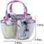 Portable Mesh Shower Caddy 8 Tote Baskets For Bathroom Dorm Large Shower Bag Carousel 2