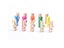 20Pcs/Box Office School Stationery Pins Durable Wooden Clip Push Pins Carousel 4