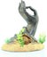 Guanyin Jade Hand Decoration Fish And Shrimp Hand-shaped Hideout Buddha Aquari Carousel 3