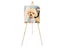 Wear-resistant Art Easel White Wedding Sign Stand Party Card Display Stand Carousel 3
