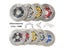 200mm RPM Disc Brake 3 Hole 57mm 70mm Motorcycle Floating Disk Rotor Caliper Carousel 2