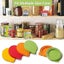 Silicone Pet Can Covers Lids-4 Pack Pet Cat Food Top One Size Fits All Standar Carousel 3