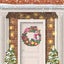 8d Christmas Door Wreathdiy Diamond Paintingeaster Or Halloween Decorationw Carousel 2