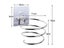 Spiral Wall Mounted Hair Dryer Storage Rack For Bathroom/Salon Carousel 7