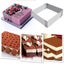 Adjustable Square Pastry Ring Expandable Rectangular Pastry Frame Stainless St Carousel 4