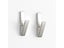 SARIHOSY 5Pcs Matte Wall Hooks Bathroom Accessories Coat Hooks Towel Hook Carousel 6