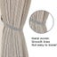 Hand-knitted Single Rope-shaped Curtain Tiebacks Type: Curtain Tiebacks And Carousel 3