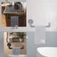 Pipe Shaped Industrial Wall Mounted Towel Rack For Kitchen Bathroom Carousel 3