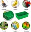 5pack Birds Cage Cup Food Feeder Holder Tray Bird Bathtub Bowl Basin Hanging B Carousel 4