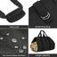 Firewood Carry Bag black Canvas Fireplace Log Bag-99*46cm Water Resistant Carousel 3
