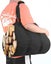 Firewood Carry Bag black Canvas Fireplace Log Bag-99*46cm Water Resistant Carousel 4
