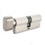Knob Lock Cylinder 30x30 Mm For Exterior/entrance Door 4 Pins 3 Keys Nickel Carousel 4
