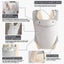 Baby Strap Grey With Pockets Four In One Easy To Wear Ergonomically Adju Carousel 3