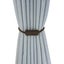 4 Pieces Magnetic Curtain Tiebacks Coffee Color Braided Magnetic Curtain Buckl Carousel 1