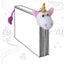 Book-tails Bookmark Unicorn White Carousel 1