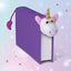 Book-tails Bookmark Unicorn White Carousel 2