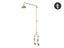 Allegro Outdoor Shower Antique Copper Carousel 1