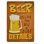 Metal Tin Signs Sheds storage Garage Decor Beer Bar *Local STOCK NOW* Carousel 2