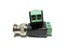 10pcs Male Metal BNC Connector DC Connector Plug Screw Terminal UTP Video Balun Carousel 4