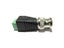 10pcs Male Metal BNC Connector DC Connector Plug Screw Terminal UTP Video Balun Carousel 5
